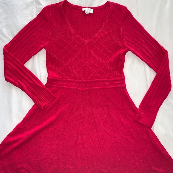 Fuchsia Jessica Simpson sweater dress
